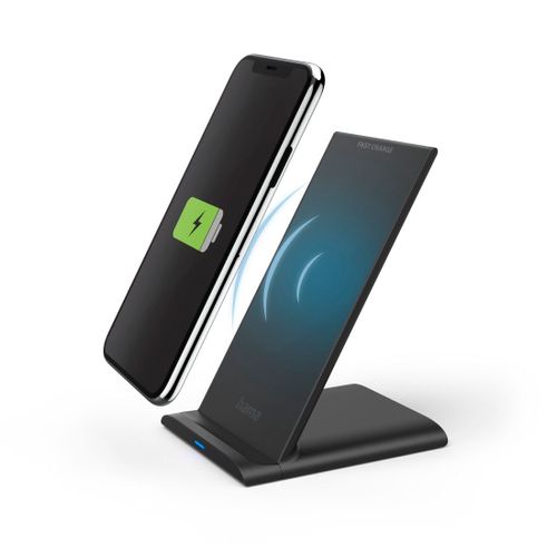Chargeur Sans Fil "Qi-Fc10s", 10 W, Chargeur Ss Fil Pr Smartphone, Noir