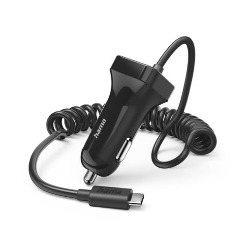 Chargeur Pour Voiture Usb Type-C 12w 1m Noir