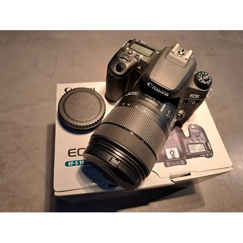 Canon EOS 77D 24.2 mpix + Objectif Canon 18 - 135 f/ 3.5 - 5.6 IS USM