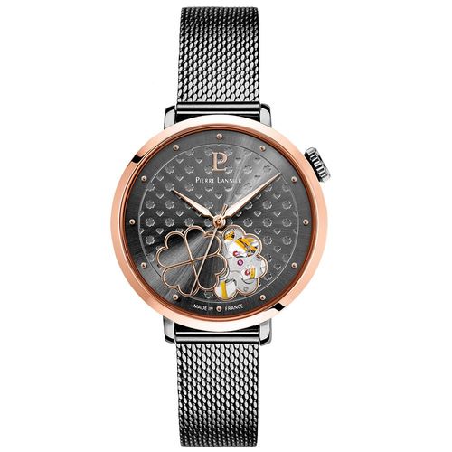 Montre Femme Esperance Gris Cadran Gris Bracelet Acier Milanais Gris 14 Mm