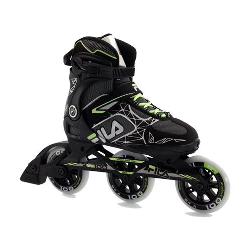 Rollers Fila Legacy Pro100 Noir/Gris/Vert L Noir