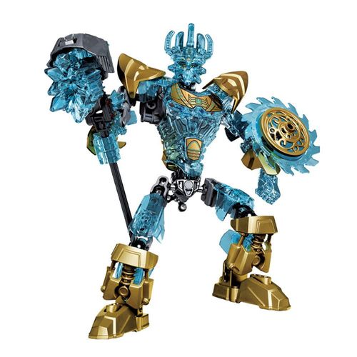 Bioshock Series Polyglot Hero Spirit Beast Shadow Spider Mask Assembled Building Block Toy [Mask Master Ekimu] (En Anglais)