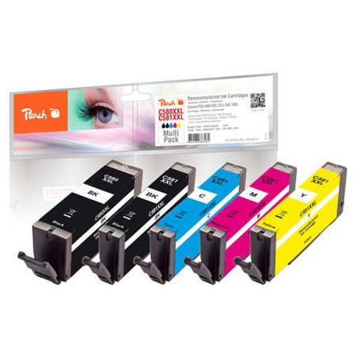 Peach Tinte Mp 580xxl/581xxl Canon