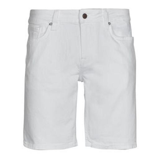 Short Guess Angels Sport Blanc