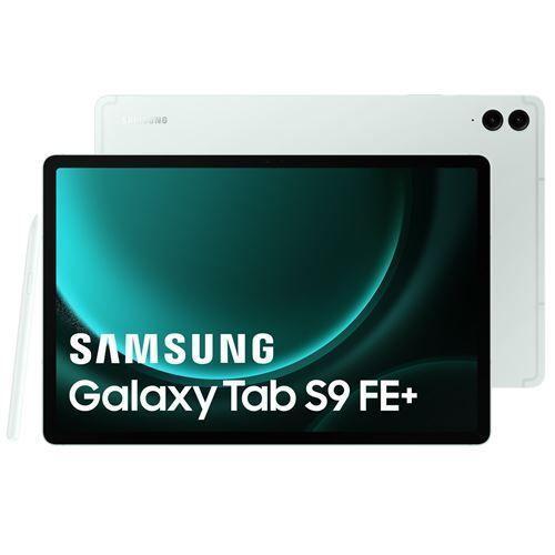 Tablette Samsung Galaxy Tab S9 FE+ 12.4" 128 Go Vert menthe