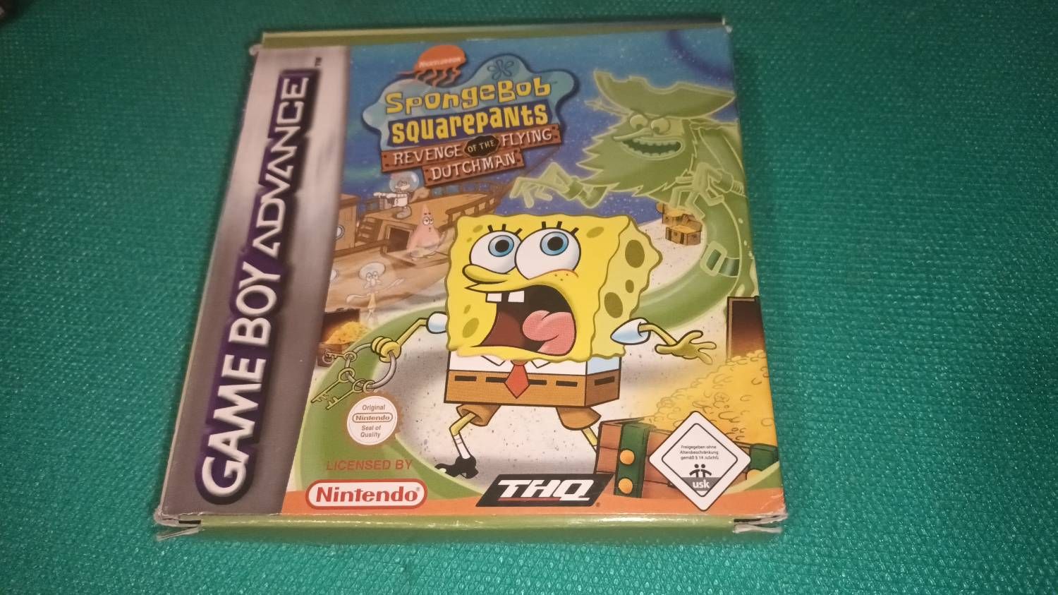 Bob L'éponge Spongebob Revenge Of The Flying Duthman Gba Game Boy Advance Nintendo