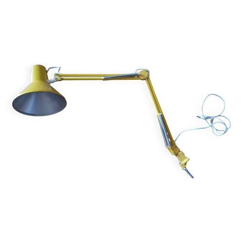 Lampe Articule Vintage   Hcf Denmark Jaune
