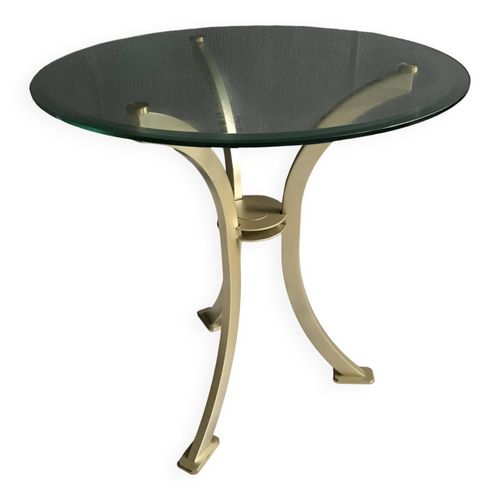Table Daposappoint Cantori Piccolo Vintage En Verre Transparent