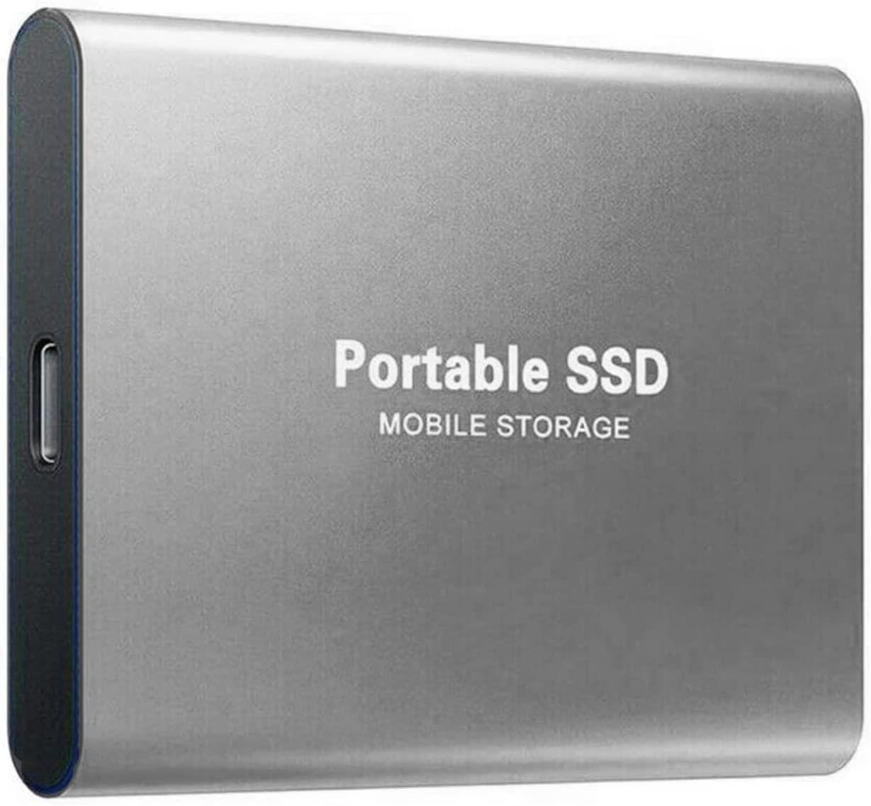 Disque dur externe portable type C USB 3.1 compatible avec Windows PC, Mac,  Smart TV, Xbox One-Series X et PS4-PS5 Bleu 1 To (W) - Cdiscount  Informatique
