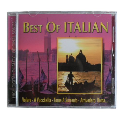 Haute Qualité Numérique - Chansons Originales Le Meilleur De L'italien Voler - Une Vucchella - Retour À Sorrente - Au Revoir Rome.... Formal Cd