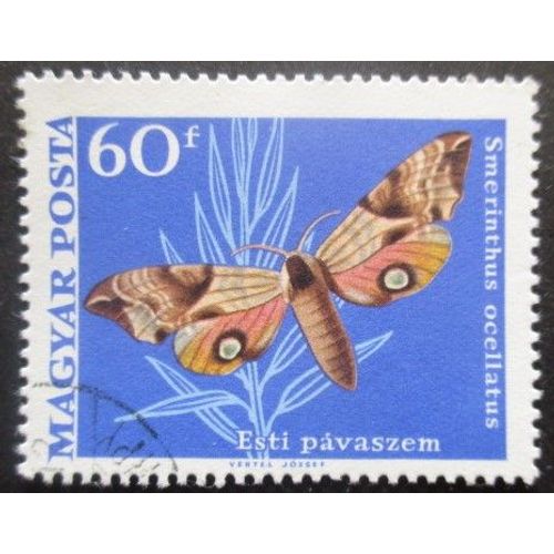 Hongrie N°2035 Papillon Oblitéré