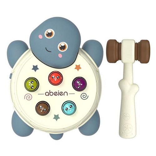 Jouet Électrique De Tortue À Musique Légère Pour Enfants, Jouet D'Éveil Précoce, Puzzle Interactif Parent-Enfant Pour Nourrissons