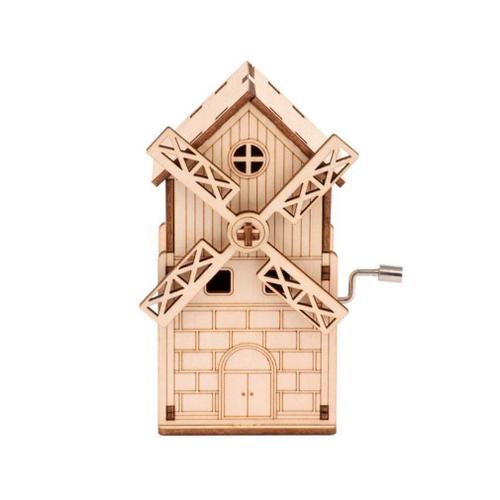 Maquette en Bois a Construire, Kit Architecture a Monter, Puzzle