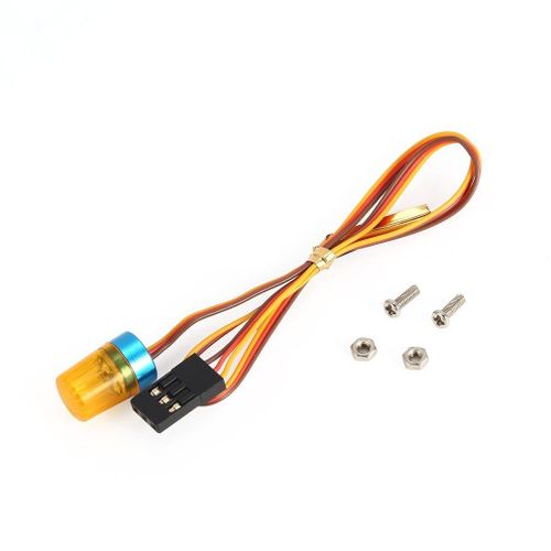 Lumière Led Circulaire Ultra Brillante, Clignotant, Rapide-Lent, Mode De Rotation, Voiture D'Ambulance Rc Pour La Police, La Lutte Contre L'Incendie