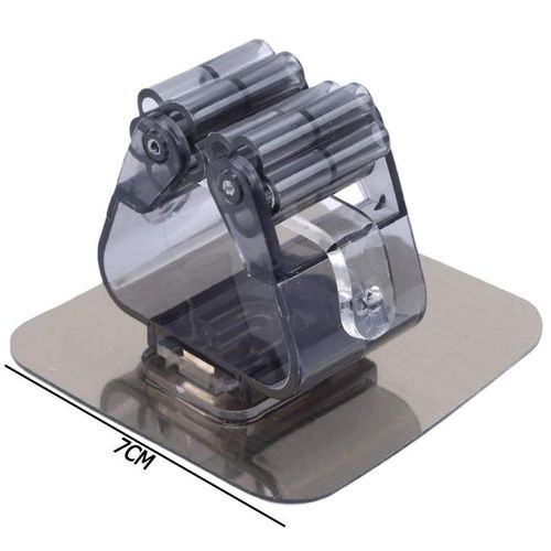Support mural de salle de bain en acier inoxydable, support de balai à franges, support de rangement de balai à brosse, accessoires de rangement d'outils de cuisine