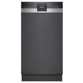 Lave-vaisselle encastrable avec bandeau, 45 cm, Acier brossé Siemens SR53HS52MF