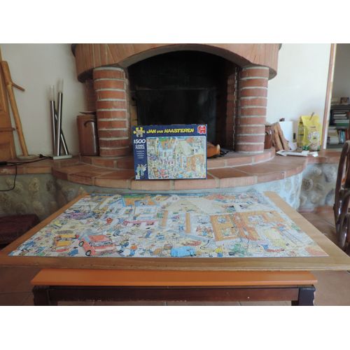 Puzzle "Jan Van Haasteren" 1500 Pièces : "Le Chantier"