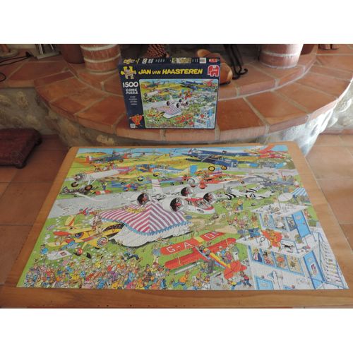 Puzzle "Jan Van Haasteren" 1500 Pièces : "Show Aérien"