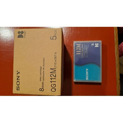 Vends cassette vidéo 8mm SONY 112M