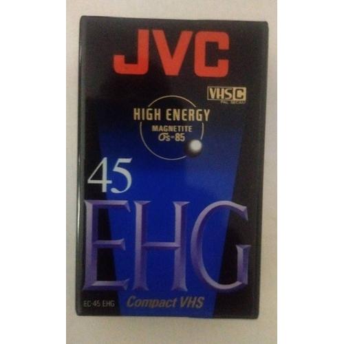 Cassette vierge compact vhs C de marque jvc 45 mn