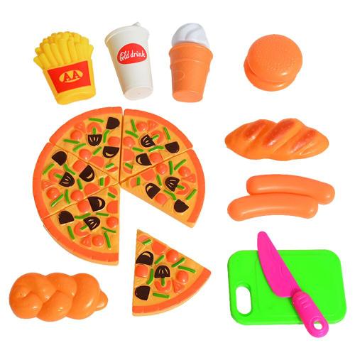 Jeu De Rôle Éducatif Montessori, Fast Food, Pizza, Cuisine, Jeu De Rôle, Jouets Pour Bébés, Cadeaux De Fête Pour Enfants En Bas Âge