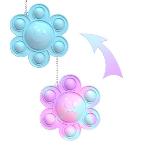 Jouet De Fidget Sensoriel Push Bubble De Tournesol, Pour Autisme, Entraînement À La Concentration, Décompression, Amusant, Jeu De Bureau