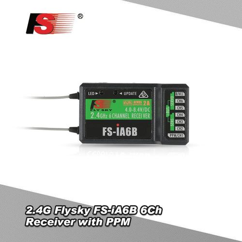 Flysky ? Émetteur-Récepteur Pour Radio Commande De Drone Et D?Hélicoptère, 6 Cannaux Ibus, 2, 4 Ghz, Fs-I6 Fs-I10 I6 X I6s G 6ch Ppm-Générique