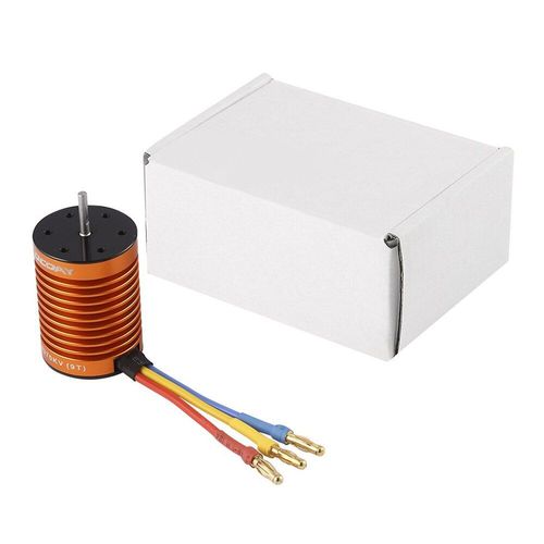 Moteur sans balais pour voiture, camion, bateau, 4 pôles, 9T, 4370 KV, RC, 1/10