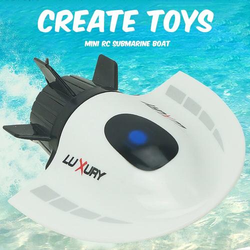 Mini Bateau Radiocommandé Pour Enfant, Jouet De Plongée Étanche, Cadeau De Noël Pour Garçon