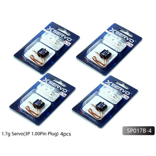 Micro Servo Anolog Rc 1.7g, 4 Pièces Pour Avion, Hélicoptère, Robot Rc