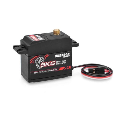 Servo numérique 15KG/9KG/6KG /3KG, engrenage métallique, s1500mpour voiture RC, hélicoptère, bateau, avion à échelle 1/8 1/10
