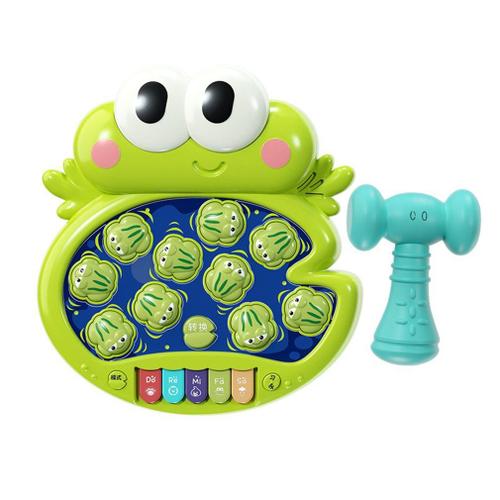 Machine De Jeu De Percussion Grenouille Frappe Hamster, Piano Électronique Avec Musique Légère, Jouet Interactif Parent-Enfant