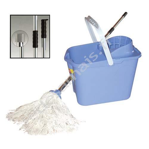 Lave sol Mery complet 12l bleu avec balai