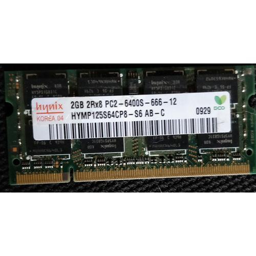 Hynix 2gb 2rx8 Pc2-6400u-666-12