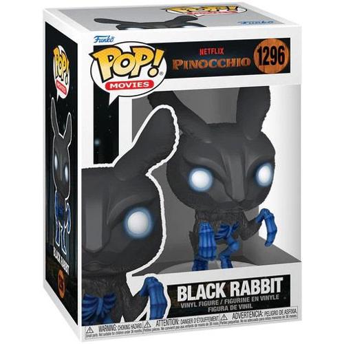 Figurine Funko Pop - Pinocchio Guillermo Del Toro (Netflix) N°1296 - Lapin Noir (67385)