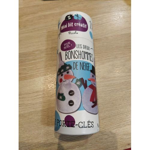 "Mini Kit Créatifs - Mes 2 Bonhommes De Neige"