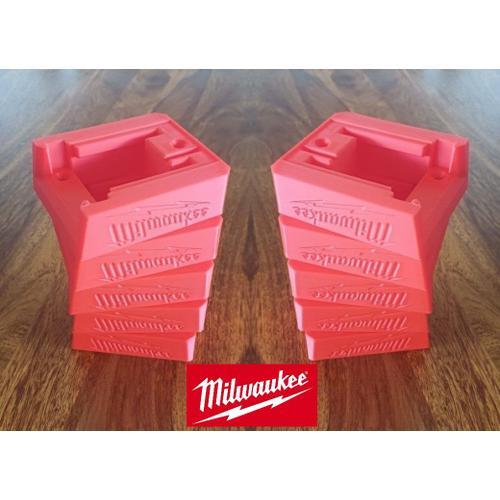 Lot de 10 supports batteries MILWAUKEE M18 (18V)