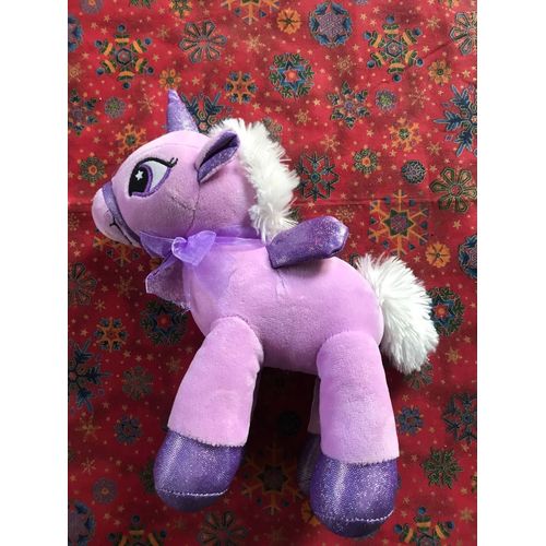 Peluche Doudou Licorne Violette Sandy 24cm