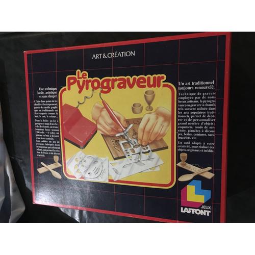 Jeux Laffont Art & Création La Pyrograveur 1989