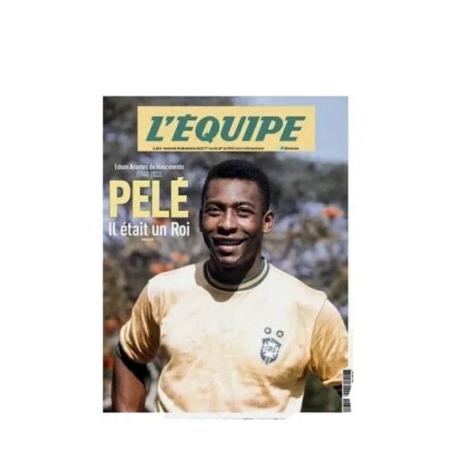 Journal L’Equipe N°24975 Du 30/12/2022 Mort Décès Pelé Il Était Un Roi
