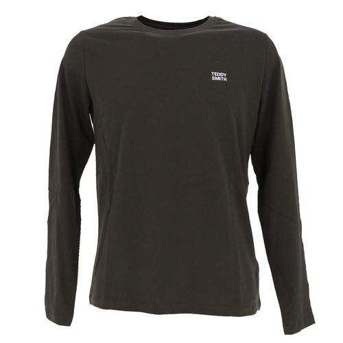 Tee Shirt Manches Longues Teddy Smith The-Tee 1 Ml Jr Kaki