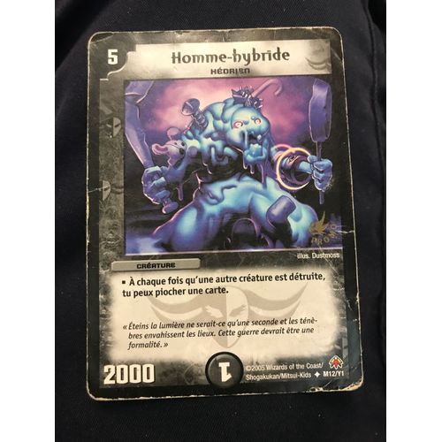 Carte Duel Masters Homme Hybride - M12/Y1 - 2005