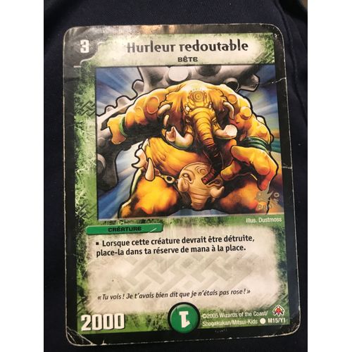 Carte Duel Masters Hurleur Redoutable - M15/Y1 - 2005