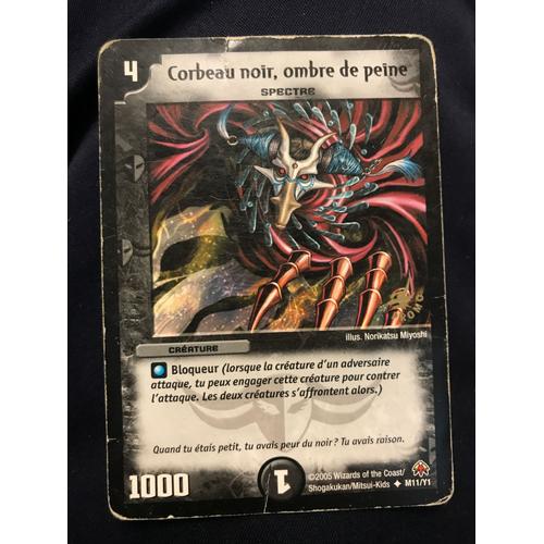 Carte Duel Masters Corbeau Noir Ombre De Peine - M11/Y1 - 2005