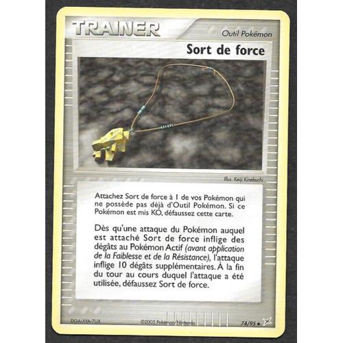 Carte Pokémon - Trainer Sort De Force 74/95 - Ex Team Magma Vs Team Aqua (Vf)