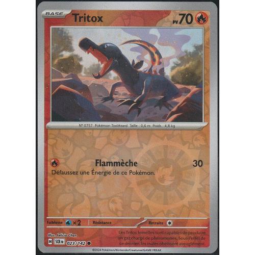 Carte Pokémon - Tritox - 023/142 - Reverse - Ev7 Couronne Stellaire