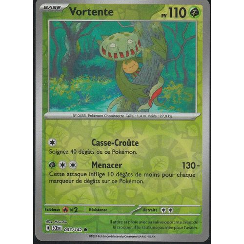 Carte Pokémon - Vortente - 007/142 - Reverse - Ev7 Couronne Stellaire