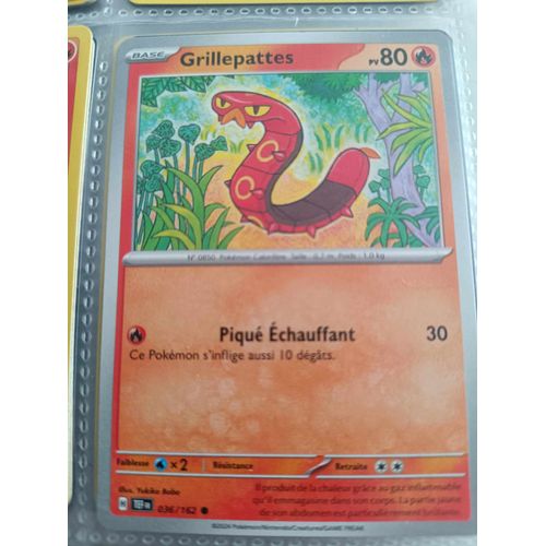 Commune - Pokemon - Forces Temporelles - Grillepattes 36/162