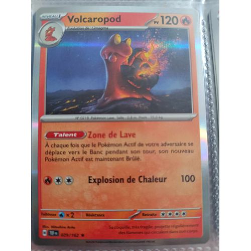 Holo - Pokemon - Forces Temporelles - Volcaropod 29/162