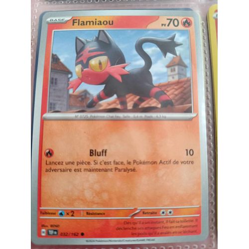 Commune - Pokemon - Forces Temporelles - Flamiaou 32/162